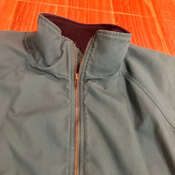 Vintage Red Kap Men’s Green Fleece Lined Utility Mechanic Jacket Size L-LN - Picture 5 of 7